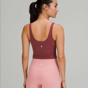 Lululemon Align tank size 10 NWT.  Mulled wine colour
